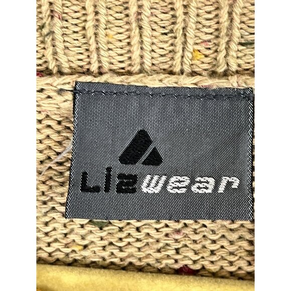 Retro Patchwork Knit Sweater M Red Colorful Festive Holiday Chic Western 80s - Picture 6 of 12